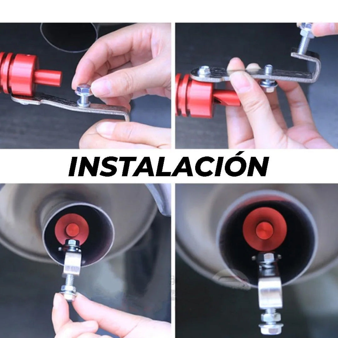 TurboEscape Universal - Mejora el sonido de tu auto