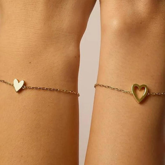 Pulsera Matching de Corazones